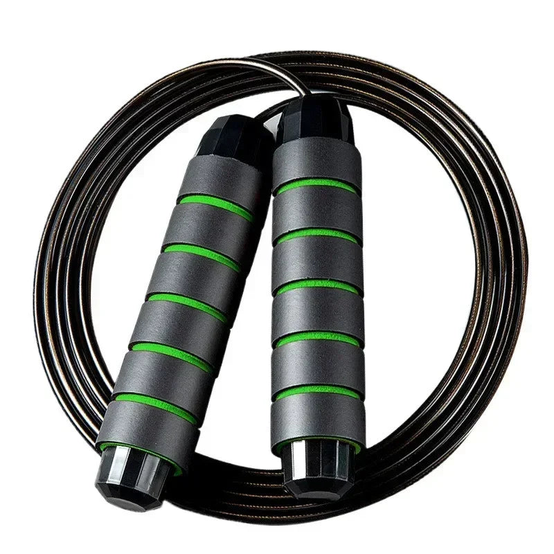 The New Jump Rope Steel Wire Skipping Exercise Adjustable Jumping Fitness Workout Training Home Sport Equipment Tangle-Free