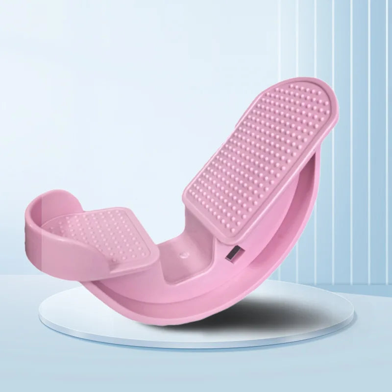 1 Pair Yoga Stretching Wheel Indoor Exercise Foot Stretcher Calf Fitness Standing Balance Lean Leg Stepper