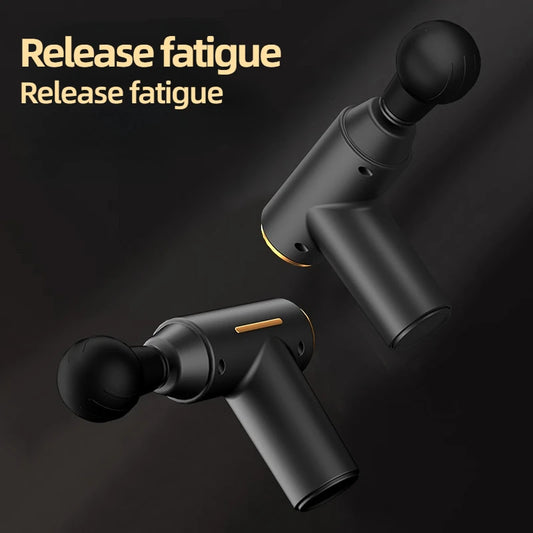 Portable Mini Muscle Massage Gun Vibration Massage Gun Body Neck Back Pain Gout Relief Deep Muscle Relaxation Massager Tools