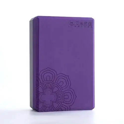 Two Colors EVA Yoga Blocks Gym Foam Brick Training Exercise Blocks Fitness Equipment Yoga Auxiliary Tool Pilates Cushion 1PC260g