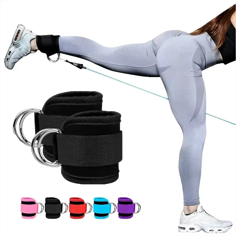 Ankle Fitness 2 Buckle Leg Training Hip Training Trainer Ankle Bracelet Gaiters Gantry Frame Ankle Buckle Trainer