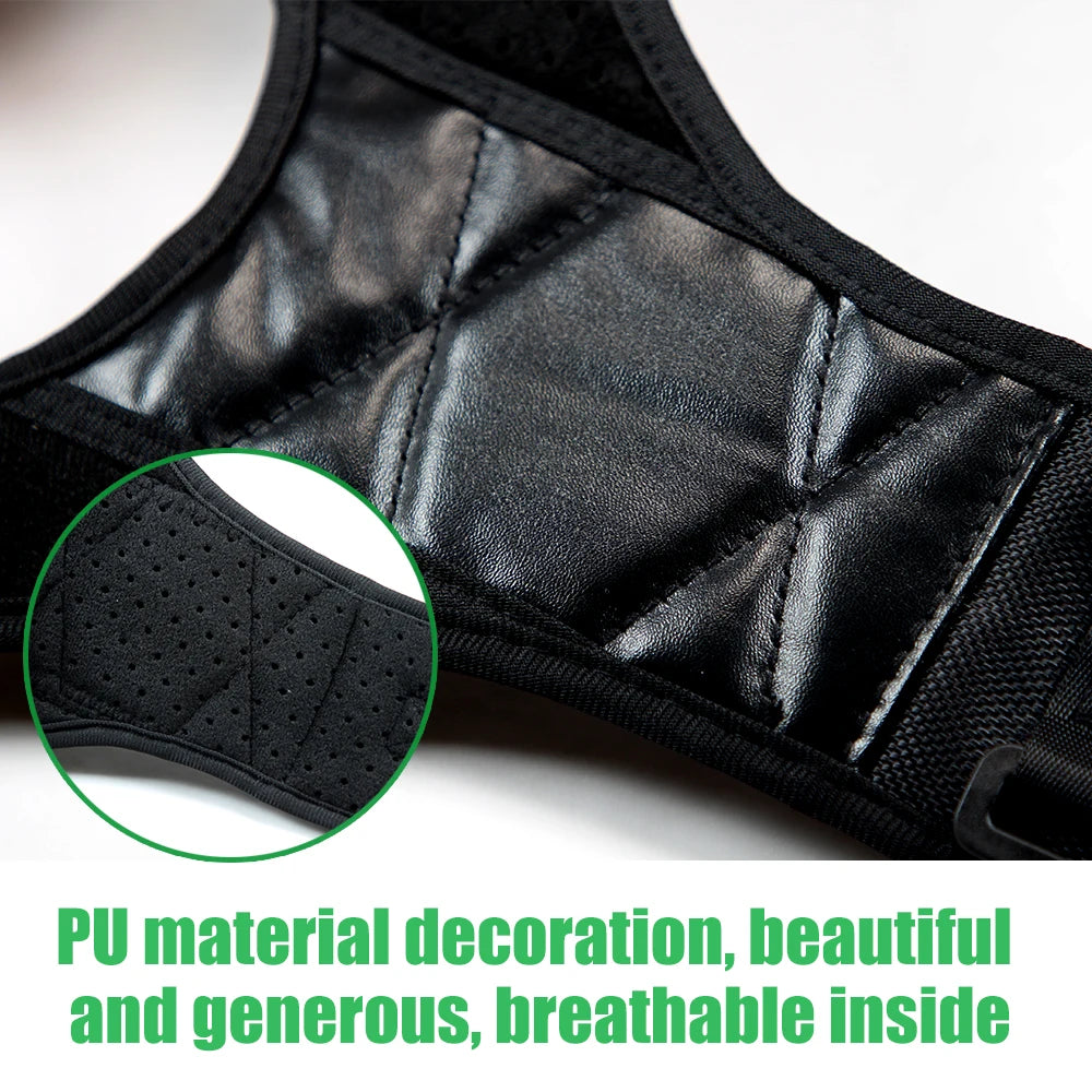 Posture Corrector for Men Women - Adjustable Back Brace for Neck/Shoulder Pain Relief - Upper Spine & Clavicle Support(S/M/L/XL)