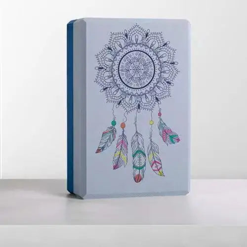 Two Colors EVA Yoga Blocks Gym Foam Brick Training Exercise Blocks Fitness Equipment Yoga Auxiliary Tool Pilates Cushion 1PC260g