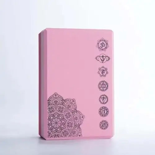 Two Colors EVA Yoga Blocks Gym Foam Brick Training Exercise Blocks Fitness Equipment Yoga Auxiliary Tool Pilates Cushion 1PC260g