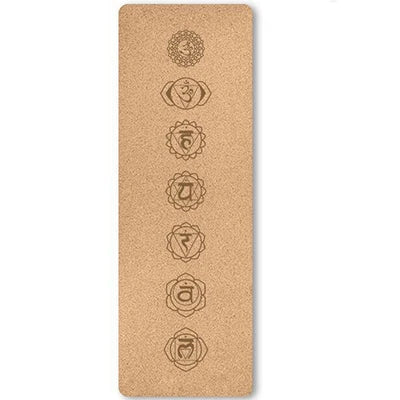 6mm Thickness Eco Friendly Cork Yoga Mat for Beginner Gym Cushion Fitness Rugs Customized
