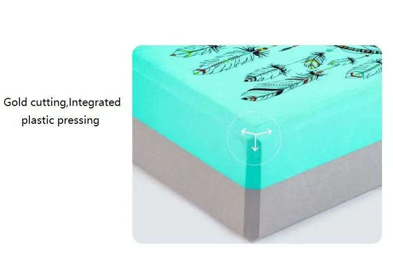 Two Colors EVA Yoga Blocks Gym Foam Brick Training Exercise Blocks Fitness Equipment Yoga Auxiliary Tool Pilates Cushion 1PC260g