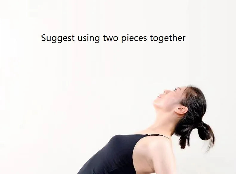 Two Colors EVA Yoga Blocks Gym Foam Brick Training Exercise Blocks Fitness Equipment Yoga Auxiliary Tool Pilates Cushion 1PC260g