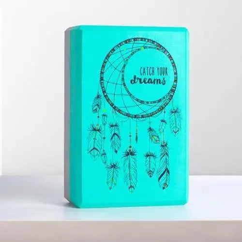 Two Colors EVA Yoga Blocks Gym Foam Brick Training Exercise Blocks Fitness Equipment Yoga Auxiliary Tool Pilates Cushion 1PC260g