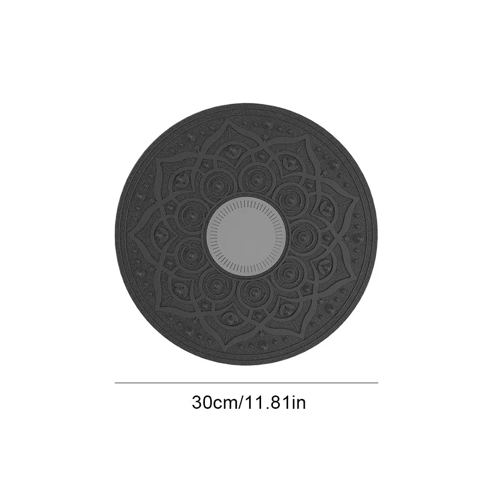 Wobble Balance Board Yoga Swing Balance Exerciser Board Non-slip Balance Trainer Portable Stability Board for Core Training