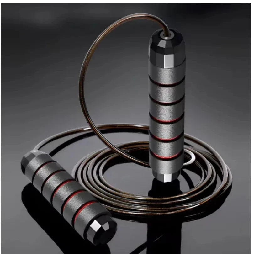 The New Jump Rope Steel Wire Skipping Exercise Adjustable Jumping Fitness Workout Training Home Sport Equipment Tangle-Free