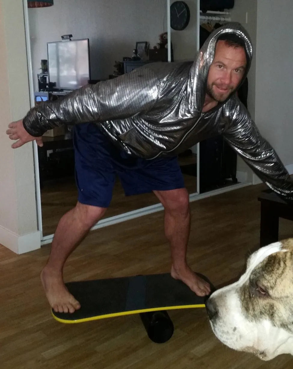 Sport  3-in-1 Exercise Balance Board Training System With Balance Cushion and Balance Rocker