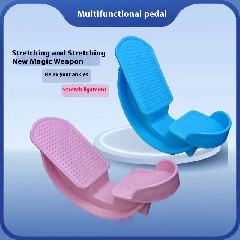 1 Pair Yoga Stretching Wheel Indoor Exercise Foot Stretcher Calf Fitness Standing Balance Lean Leg Stepper