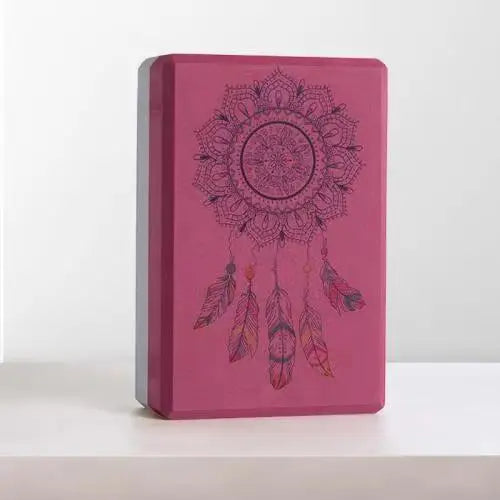 Two Colors EVA Yoga Blocks Gym Foam Brick Training Exercise Blocks Fitness Equipment Yoga Auxiliary Tool Pilates Cushion 1PC260g