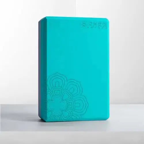 Two Colors EVA Yoga Blocks Gym Foam Brick Training Exercise Blocks Fitness Equipment Yoga Auxiliary Tool Pilates Cushion 1PC260g