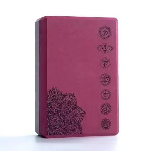 Two Colors EVA Yoga Blocks Gym Foam Brick Training Exercise Blocks Fitness Equipment Yoga Auxiliary Tool Pilates Cushion 1PC260g