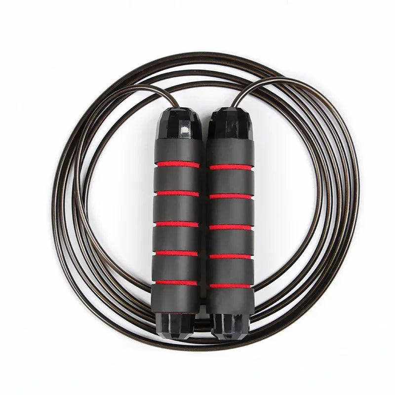 The New Jump Rope Steel Wire Skipping Exercise Adjustable Jumping Fitness Workout Training Home Sport Equipment Tangle-Free