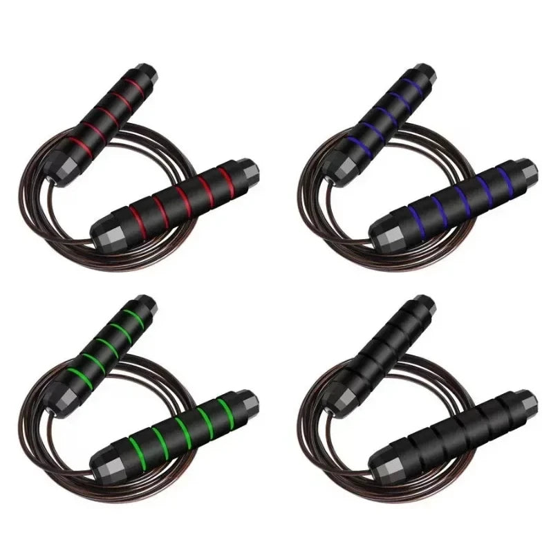 The New Jump Rope Steel Wire Skipping Exercise Adjustable Jumping Fitness Workout Training Home Sport Equipment Tangle-Free