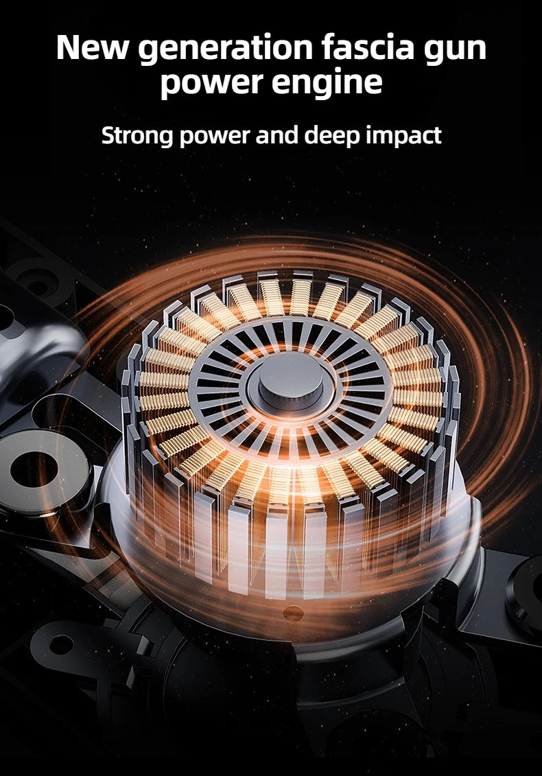 Portable Mini Muscle Massage Gun Vibration Massage Gun Body Neck Back Pain Gout Relief Deep Muscle Relaxation Massager Tools