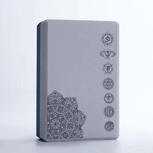 Two Colors EVA Yoga Blocks Gym Foam Brick Training Exercise Blocks Fitness Equipment Yoga Auxiliary Tool Pilates Cushion 1PC260g